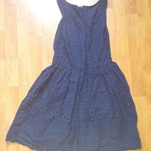 Blue old navy dress
